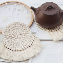 Load image into Gallery viewer, Macrame Coaster Decor