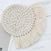 Load image into Gallery viewer, Macrame Coaster Decor