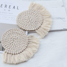 Load image into Gallery viewer, Macrame Coaster Decor