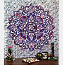 Load image into Gallery viewer, Indian Lotus Flower Tapestry Mandala - Various Styles