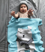 Load image into Gallery viewer, Animal Cartoon Baby Blanket