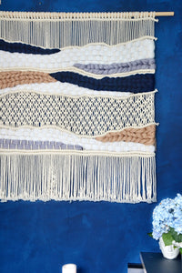 Macrame Wall Art Hand-knitted