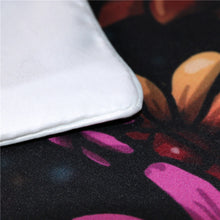 Load image into Gallery viewer, Mandala Quilt Cover Set - Flowery Skull by Sunima