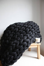 Load image into Gallery viewer, Chunky Hand Knitted Throw - Many colours