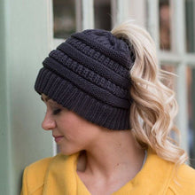 Load image into Gallery viewer, Ponytail Beanie