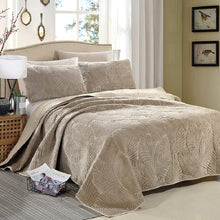 Load image into Gallery viewer, Bedspread Set 3pcs Palm Leaves