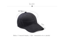 Load image into Gallery viewer, Solid Cotton Ponytail Cap