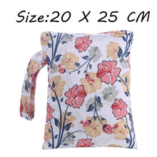 Load image into Gallery viewer, Reusable Water Resistant Bag For Cloth Nappies - Small