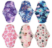 Load image into Gallery viewer, 10PC Regular Flow Reusable Menstrual Pads