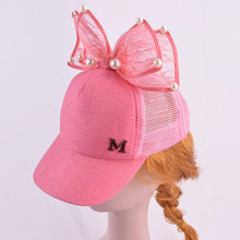 Load image into Gallery viewer, Girls Bow Hat - 3 to 8 Years Old