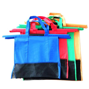 4 pcs Set Shopping Trolley Reusable Bags - Without cooler Bag