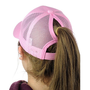 Ponytail Messy Bun Cap