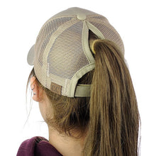 Load image into Gallery viewer, Ponytail Messy Bun Cap