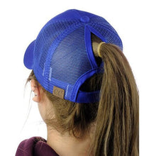 Load image into Gallery viewer, Ponytail Messy Bun Cap