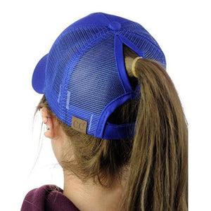 Ponytail Messy Bun Cap