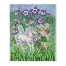 Load image into Gallery viewer, Fairy Unicorn Throw Blanket