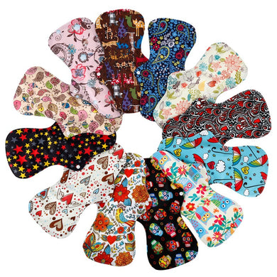 10PC Heavy Flow Reusable Menstrual Pads