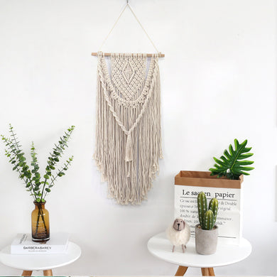 Hand Knotted Macrame Wall Art - 17 Styles