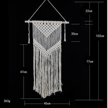 Load image into Gallery viewer, Hand Knotted Macrame Wall Art - 17 Styles