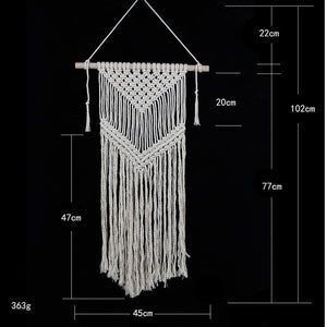 Hand Knotted Macrame Wall Art - 17 Styles