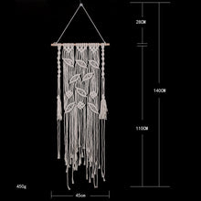 Load image into Gallery viewer, Hand Knotted Macrame Wall Art - 17 Styles