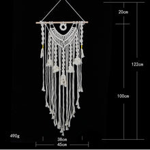 Load image into Gallery viewer, Hand Knotted Macrame Wall Art - 17 Styles