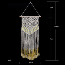 Load image into Gallery viewer, Hand Knotted Macrame Wall Art - 17 Styles