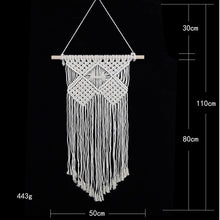 Load image into Gallery viewer, Hand Knotted Macrame Wall Art - 17 Styles