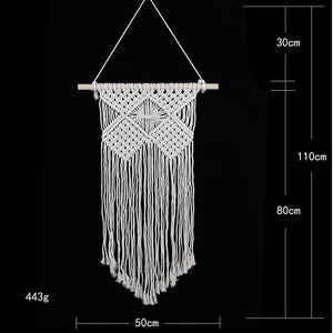 Hand Knotted Macrame Wall Art - 17 Styles