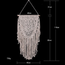 Load image into Gallery viewer, Hand Knotted Macrame Wall Art - 17 Styles