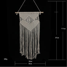 Load image into Gallery viewer, Hand Knotted Macrame Wall Art - 17 Styles