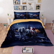 Load image into Gallery viewer, Santa Claus Quilt Cover Set
