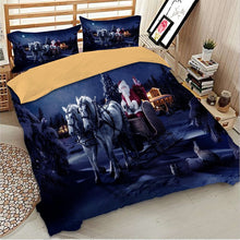 Load image into Gallery viewer, Santa Claus Quilt Cover Set