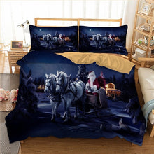 Load image into Gallery viewer, Santa Claus Quilt Cover Set