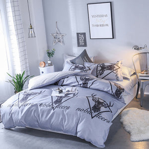 Noble Deers Bedding Set - 4 pieces