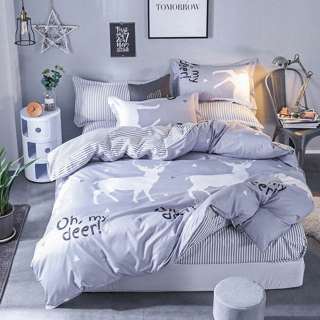 Oh, My Deer Bedding Set - 4 pieces