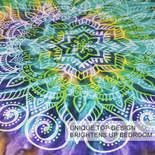 Load image into Gallery viewer, Lotus Flower Tie Dye Bedding Set