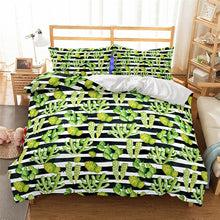 Load image into Gallery viewer, Cactus Night Duvet Cover Set