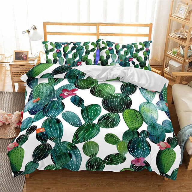 Cactus Love Duvet Cover Set