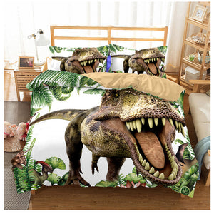 Jurassic Teeth Dinosaur Bed Set