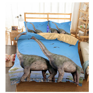 Jurassic View Dinosaur Bed Set