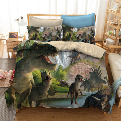Jurassic Park Dinosaur Bed Set