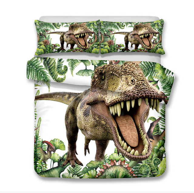 Jurassic Teeth Dinosaur Bed Set