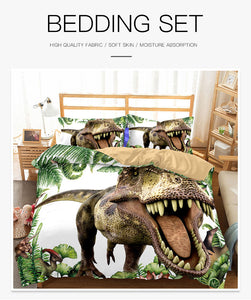 Jurassic Teeth Dinosaur Bed Set