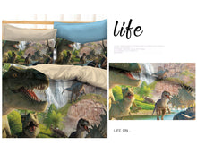 Load image into Gallery viewer, Jurassic Park Dinosaur Bed Set