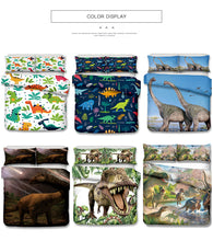 Load image into Gallery viewer, Jurassic Park Dinosaur Bed Set