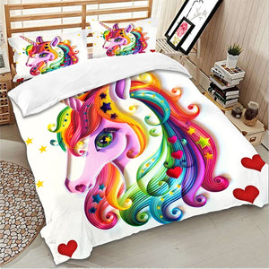 Melt my Heart Unicorn Bedding Set