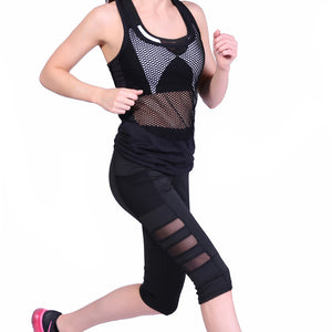 Mesh Leggings with pocket