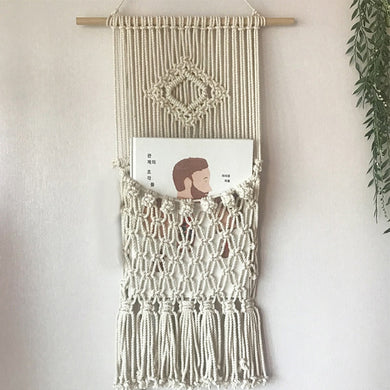 Handmade Macrame Hanging Pocket