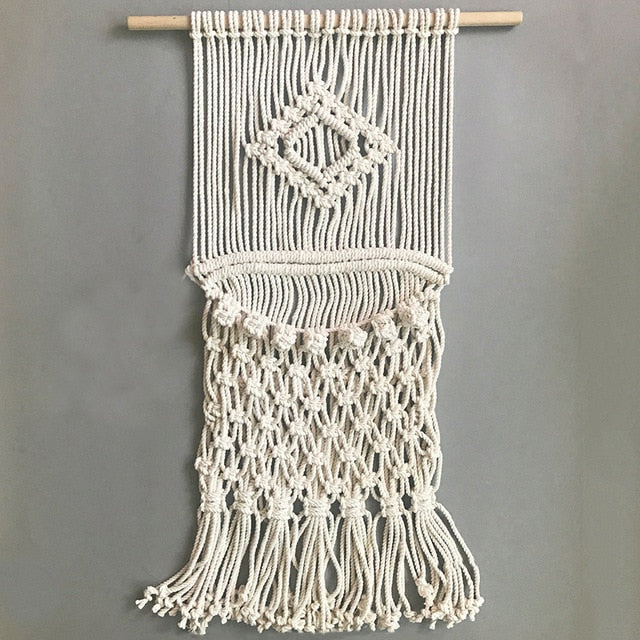 Handmade Macrame Hanging Pocket